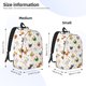thumbnail image 2 of Disketp Funny Chicken Mochila de Lona Estampada, Mochila Escolar de Viaje Ligera para Estudiantes y Portátil-Medium, 2 of 5
