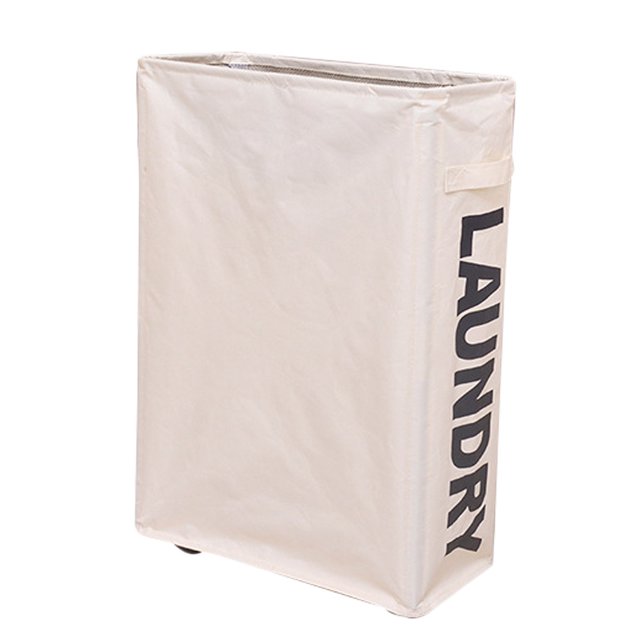 Matsuzay Venta caliente cesto de ropa plegable impermeable esquina multifuncional cesta de ropa sucia cesta de almacenamiento de tela sucia Almacenamiento y organización del hogar blanco Matsuzay HA2136-02