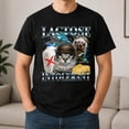 thumbnail image 2 of Lactose Intolerant Cat Graphic T-Shirt, Unisex Funny Dairy Humor Tee, 2 of 9