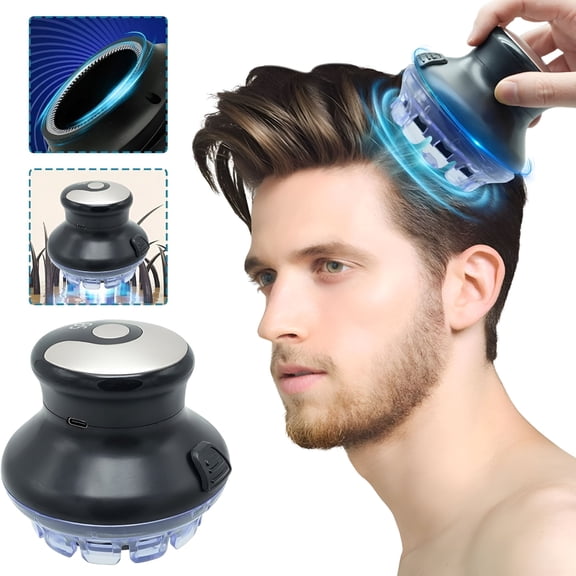 FACEGA Hair Clipper for Men Circular,Men's Waterproof Electric Hair Shaver,360 Flying Saucer Blade,Flying Saucer Hair Short Clipper Hair Cutter Hair Clipper for Home Salon