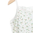 thumbnail image 6 of LYMAYTER Toddler Girls Breathable Floral Undershirt Little Girls Lightweight Cami Tank Top for All Day Wear 4-14Y, 6 of 7