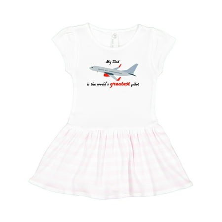 

Inktastic Airplane Gift Toddler Girl Dress
