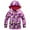 B Dark Purple, variant on Cnbwig Coats for Toddler Girls Floral Printed Kids Lined Windbreaker Warm Jacket Zipper Waterproof Coat Outdoor Warm Raincoat Overcoat for Girls Kids Casual B Dark Purple 2-3 T