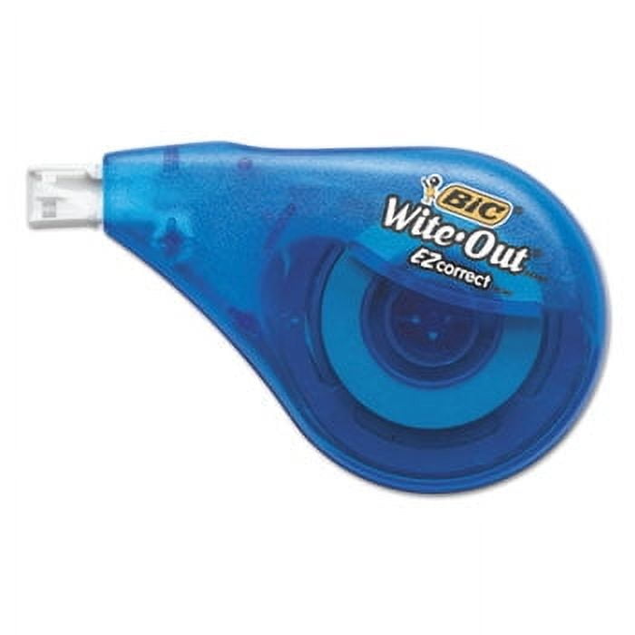BIC Wite-Out EZ Correct Correction Tape Value Pack, Non-Refillable, 1/6" x 472", 10/Box