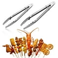 thumbnail image 6 of Stainless Steel Kitchen Tongs 9/12 Inch | All-Purpose Serving & Grilling Tool with Locking Ring | Lightweight, Dishwasher Safe, Secure Grip | Salad, Pasta, BBQ Utensil, 6 of 7