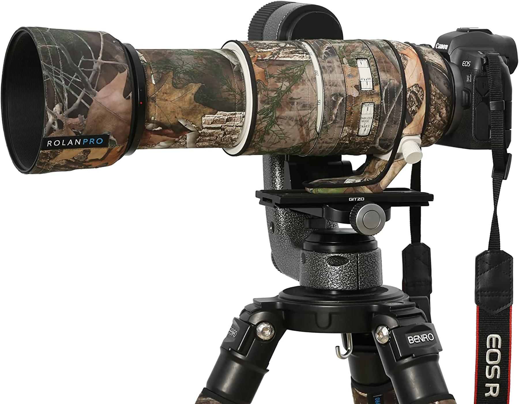 ROLANPRO Waterproof Lens Cover for Canon RF 100500mm F/4.57.1 L is