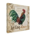 thumbnail image 2 of Trademark Fine Art 'Le Coq 6' Canvas Art by Jean Plout, 2 of 3