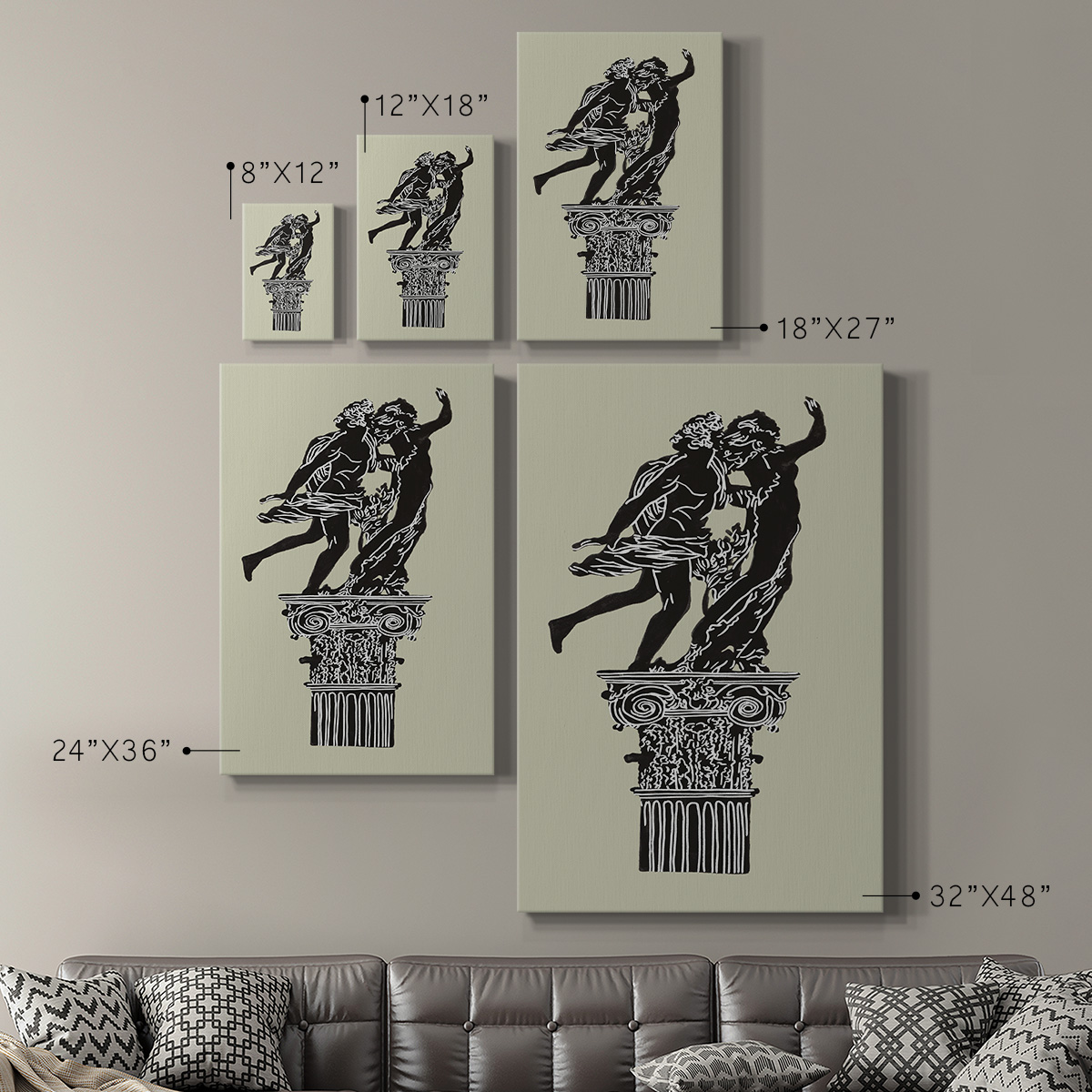 Magic Garden II Premium Gallery Wrapped Canvas - Ready to Hang