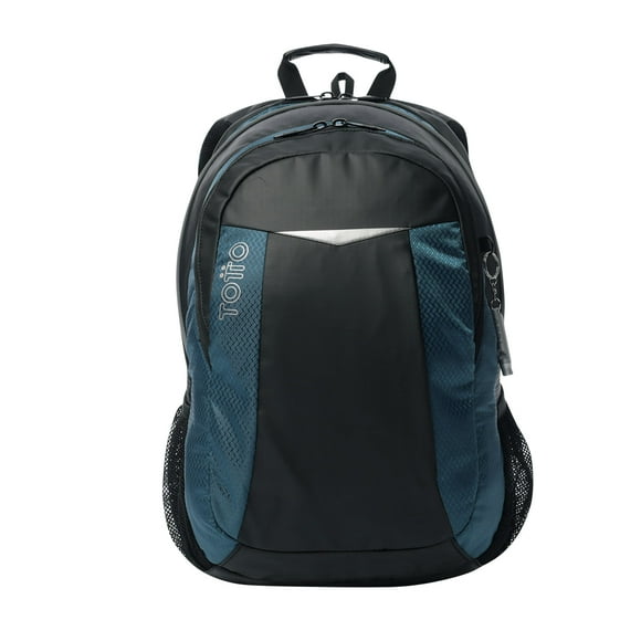 TOTTO Mochila Ergonómica Grande Porta Laptop 15.4 con Bolsillo para Botella | Escuela - Oficina - Viaje | 38 L TECK 2.0 L