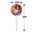 thumbnail image 6 of DC Super Hero Girls Girl Group Cupcake Picks Toppers Decoration Set of 6, 6 of 7