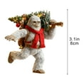 thumbnail image 3 of Adornos Navideños de Animales Acrílicos Planos 2D para Árbol de Navidad, Colgantes de Búho y Mapache con Cuerda | Decoración Navideña Duradera para Árboles, Coronas y Paredes | Regalos Festivos para, 3 of 6