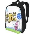 thumbnail image 5 of Wow! Wow! Anime Wubbzy! Laptop Bag Cartoon Backpack Casual Travel Backpacks Daypack For Men Women, 5 of 8