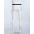 thumbnail image 4 of TiaoBug Men's Athletic Leggings Compression Pants See-Through Sport Jogging Climbing Training Tights Skinny Pants White 3XL, 4 of 7