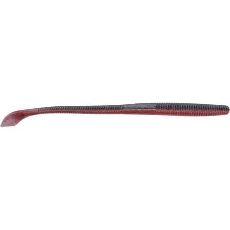 Yamamoto Kut Tail Worm 7.75 Red Shad W/Red & Black Laminate
