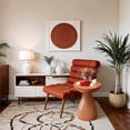 thumbnail image 2 of Meridian Furniture Anika Salmon Iron Side Table, 2 of 8