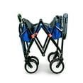 thumbnail image 6 of Pull Push Collapsible Utility Folding Wagon Cart with All Terrain Wide Tire, 6 of 11