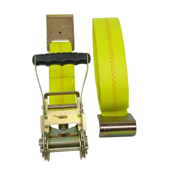 CargoLoc Ratchet Tie Down Nylon 27 Ft Heavy Duty 2" Strap 10000 Lbs Flat Hook Dot/Chp R