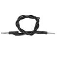 thumbnail image 1 of Cable de prueba macho a macho de 4 mm Cable de prueba de alto voltaje con conector banana tipo pistola apilable J.70023Negro, 1 of 14