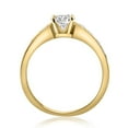 thumbnail image 3 of Pompeii 1 Ct Diamond Engagement Ring With Channel Set Accents in 10k Yellow Gold, 3 of 4