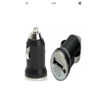 2x USB Car Cigarette Lighter For iPhone Apple, Samsung, DC Power Charger