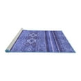 thumbnail image 2 of Ahgly Company Machine Washable Indoor Rectangle Abstract Blue Modern Area Rugs, 8' x 10', 2 of 4