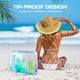 thumbnail image 4 of Bolso de Playa Grande KUAK Impermeable y Resistente a la Arena para Mujeres, 4 of 7