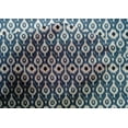 thumbnail image 4 of oneOone Cotton Silk Fabric Ogee Ikat Print Fabric By The Yard 42 Inch Wide, 4 of 4