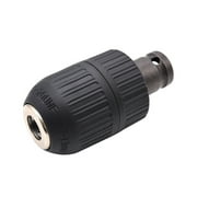 IUYYPU Keyless Bit Hardware Power Tool Black With Adapter Drill Chuck For Impact Wrench