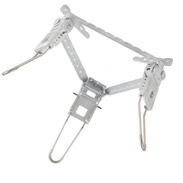RACK DE ESTUFA DE GAS TRIÁNGULO TRIÁNGULO DE ACERO SOPORTE PARA ACAMPAR, COCININO DURADERO, PARA BARBACOA AL AIRE LIBRE