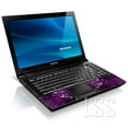 thumbnail image 3 of LSS 17 17.3 inch Laptop Notebook Skin Sticker Cover Art Decal for Hp Dell Lenovo Apple Asus Acer Fits 16.5" 17" 17.3" 18.4" 19" with 2 Wrist Pads Free - Purple Heart Butterfly, 3 of 3