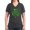Charcoal, variant on CafePress - St Paddys Day Shamrock Women's V Neck Dark T Shirt - Women's V-Neck Dark T-Shirt