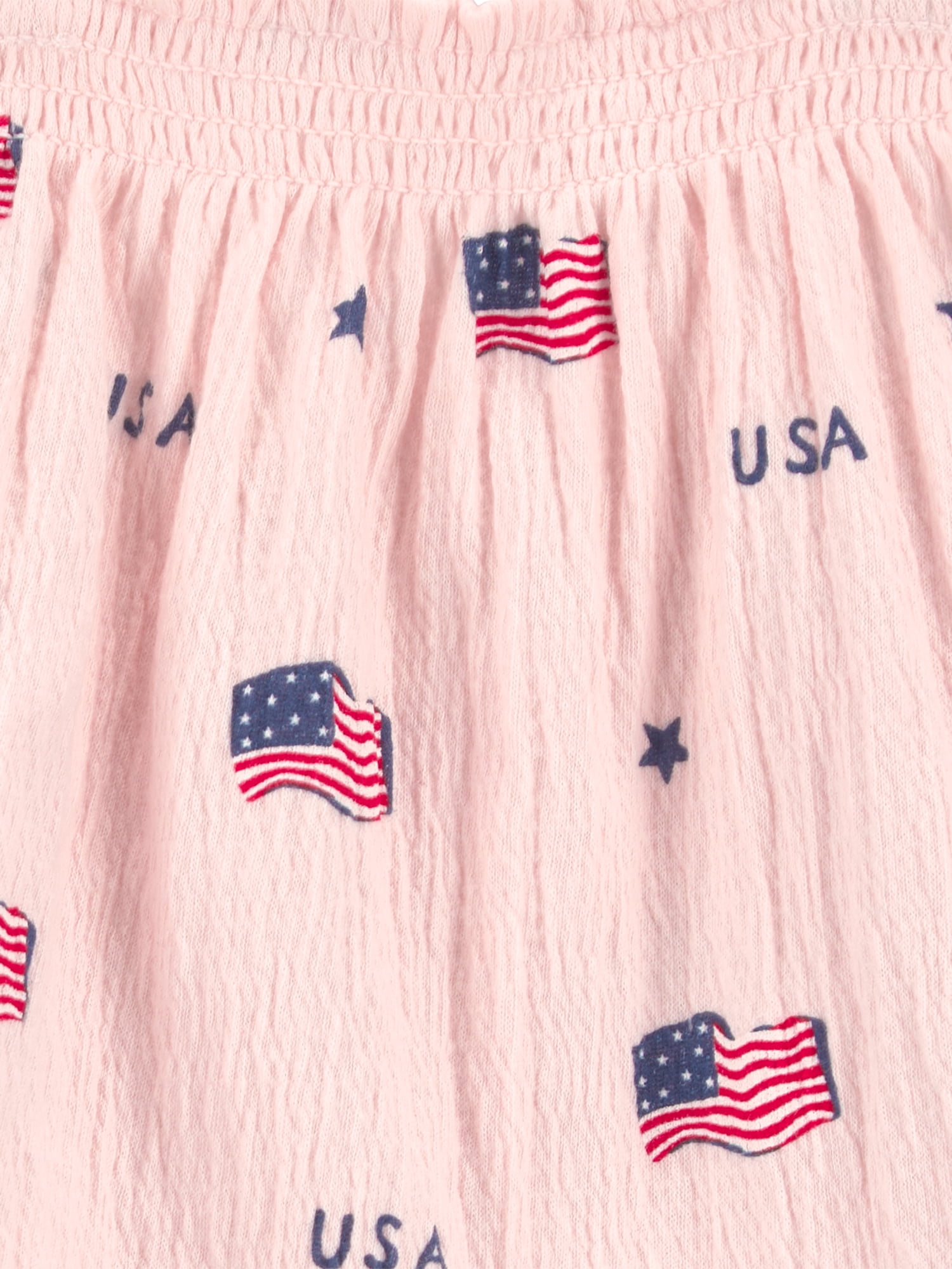 Carter's Child of Mine Baby Girl  Patriotic Outfit Set, 2-Piece, Sizes Preemie-12 Months