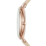 Fossil Womens Jacqueline Three-Hand Date, Rose Gold-Tone Stainless Steel Watch
