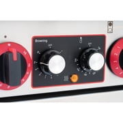 60 In. Commercial Electric Range with 10 Burners and 2 Standard Electric Ovens in Stainless Steel - 208V 3 Phase