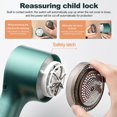 thumbnail image 2 of Electric Lint Remover Clothes Cleaner Fabric Shaver USB Rechargeable Debobbler, 2 of 5