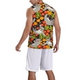 thumbnail image 5 of Rocae Sloth on the Branch for Men's Basketball Jersey Lightweight and Breathable Athletic Tank Top,Quick-Drying Sports Jersey Large, 5 of 9