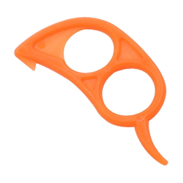Anillo pelador de naranjas, herramienta para pelar cítricos, utensilio ergonómico de plástico para pelar naranjas sin esfuerzo, pelador manual de cocina para naranjas, mandarinas y otros cítricos.