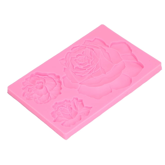 Molde de resina de flores, molde de silicona de chocolate, molde de silicona de chocolate para alimentos, molde de resina para fondant, solución innovadora Jadeshay A