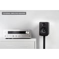 thumbnail image 3 of Kanto YUP6 Passive 200 Watt Bookshelf Speakers - Pair (Black), 3 of 8