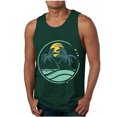 thumbnail image 2 of ZRGHAOYLQ Hawaiian Sleeveless Tank Tops Mens Big and Tall Cotton Tank Top Beach Palm Tree Graphic Tees Loose Fit Crewneck Clothes, 2 of 5