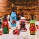 thumbnail image 4 of 6 juegos de funda para botella de vino de Navidad, suéter de punto, vestido para botella de vino, Papá Noel, reno, muñeco de nieve, funda para botella de vino para decoraciones navideñas, suéter de Navidad, decoraciones para fiestas Rojo Verde, 4 of 5