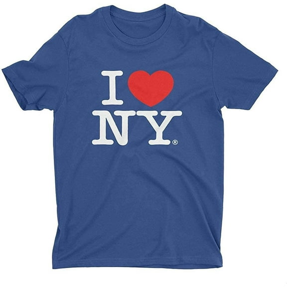I Love NY Men's Unisex Tee Officially Licensed T-Shirt
