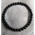thumbnail image 3 of K-KED black tourmaline crystal 6mm 8mm or 10mm beads healing bracelet root chakra-8 mm, 3 of 9