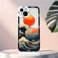 thumbnail image 3 of Funda de teléfono Sea Wave para iPhone 16 15 14 13 12 11 Plus Pro Max Mini XS X XR funda de silicona suave, 3 of 5