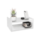thumbnail image 2 of Buró Repisa Flotante Minimalista Moderno Mesa De Noche Xtellar Color Blanco, 2 of 3