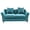 Blue, variant on Fabric Upholstered Sofa Miniature Furniture for 1:12 Scale Doll House Decoration With Wooden Base Scene Setting