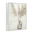 thumbnail image 4 of Stupell Industries Organic Pampas Vase Botanical & Floral Painting White Framed Art Print Wall Art, 16 x 20, 4 of 10