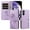 Purple, variant on Flip Phone Case for OPPO Realme 10 Pro 5G, Kickstand and 3 Card Slots, Shockproof and Scratch Resistant, Green