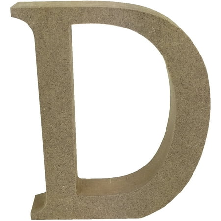 Smooth MDF Blank Shape-Serif Letter D | Walmart Canada