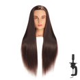 thumbnail image 1 of Cabeza de maniquí Hairingrid de 26 a 28 pulgadas con cabello sintético, 1 of 6